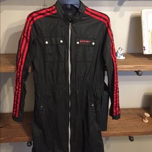 Adidas longline jacket/dress